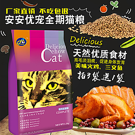 猫粮主图活动主图
