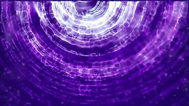 紫色旋转光团发散特效视频素材