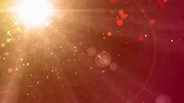 棕色光团粒子闪烁视频素材