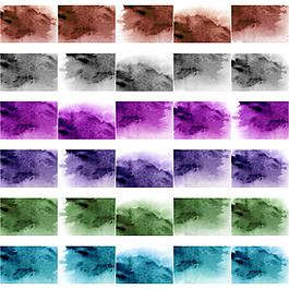 彩色水墨背景底纹