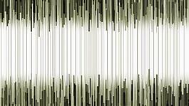 墨绿抽象环状线条循环视频素材