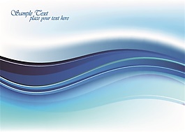 蓝色立体图案矢量素材