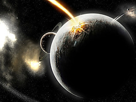 大气宇宙星球背景