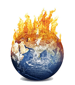全球变暖怎么画图片