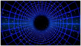 蓝色宇宙动态视频素材