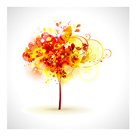 精美树矢量素材