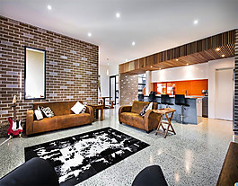 130平米欧式沙发背景墙装修效果图