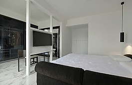 简约卧室吊灯效果图