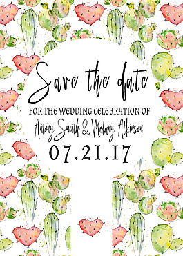 万圣节卡通清新小贺卡ps素材