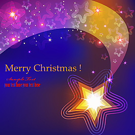 矢量素材璀璨的星光梦幻背景