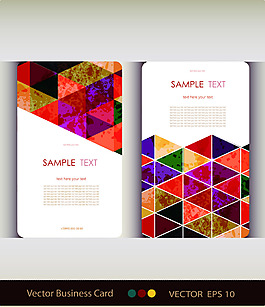 彩色画册矢量素材