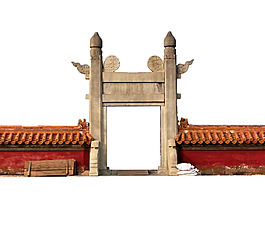 古风建筑png元素素材