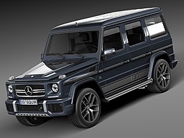梅赛德斯-奔驰G63越野车模型