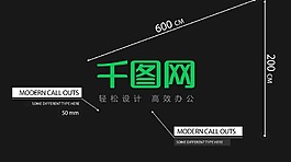 AE模板152种线条呼出文字介绍说明动画
