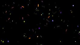 彩色光带光条变换动态循环素材