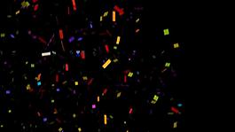 七彩光带光条落下动态循环素材