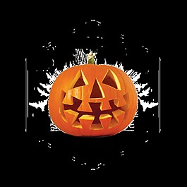 万圣节南瓜装饰素材
