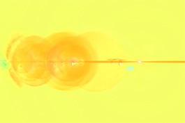 黄色圆点png元素素材