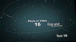 平面图像的震撼三维视差化特效处理AE模板