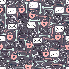 日系清新少女心包包元素壁纸图案装饰元素