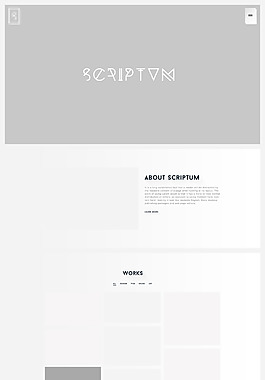 企业h5响应式网站模板首页素材