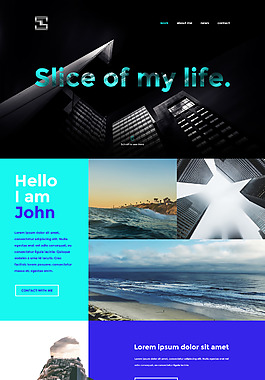 高端大气响应式旅游网站