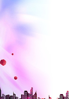 时尚大气城市背景