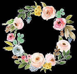 唯美花圈图片_唯美花圈素材_唯美花圈模板免费下载-六图网