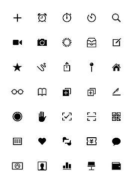 3D触摸快速任务图标sketch素材