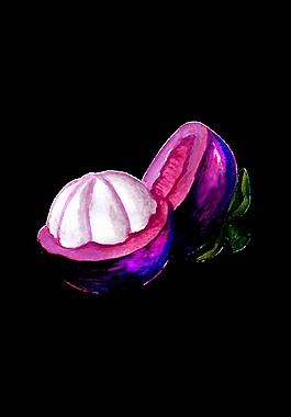 美味山竹透明素材