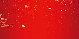 红色喜庆简洁背景