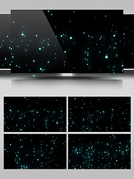 紫色星空点视频素材