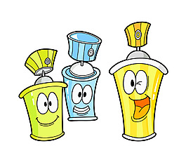 童趣卡通杯子png元素素材