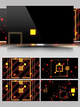 各种形式的取景框视频素材