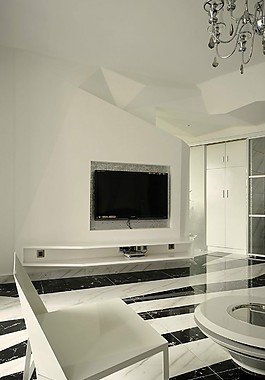 地砖材质黑白地砖客厅黑白地砖地砖材质黑吧条纹地砖客厅单人沙发效果