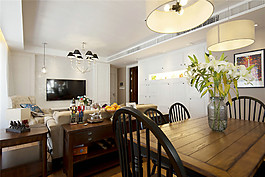 简约经济型客厅装修效果图