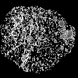 墨渍卡通透明素材