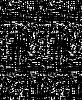 黑白格调卡通透明素材