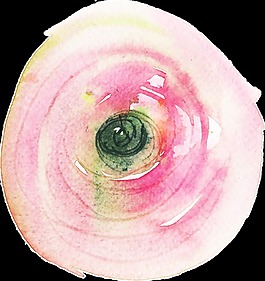 婚礼甜蜜花卉卡通透明素材