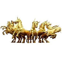 群马奔腾png元素