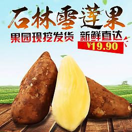 新鲜雪莲果淘宝主图