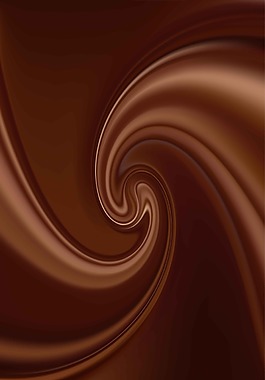 螺旋巧克力素材设计