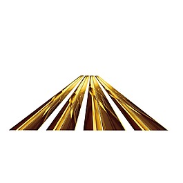 金色三角形图案png元素
