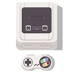 卡通游戏手柄png元素