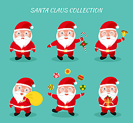 卡通圣诞老人素材