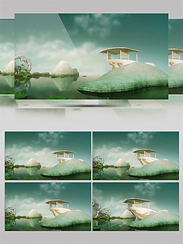 世外桃源高清视频素材