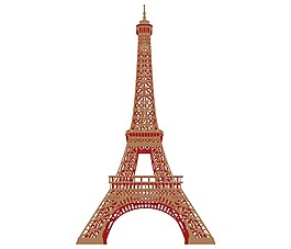 法国埃菲尔铁塔png元素