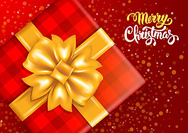 红色时尚礼物背景