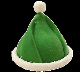 绿色圣诞帽装饰品素材