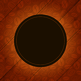 意大利咖啡标签矢量背景